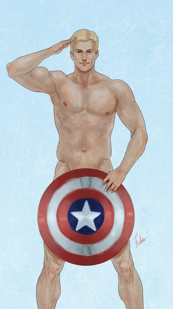 Captain America by Fukss SUPERVERSITY